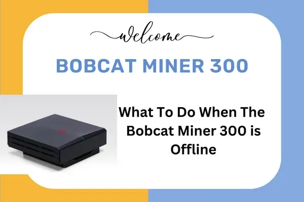 What To Do When The Bobcat Miner 300 is Offline